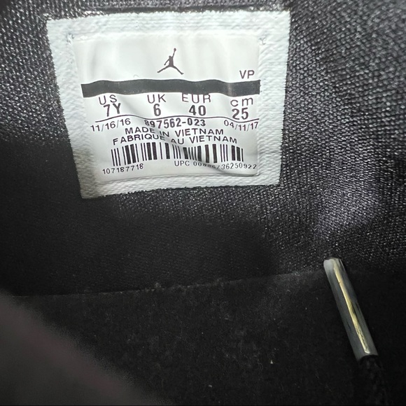 Air Jordan XXXI 31 low black gold retro - Picture 12 of 12